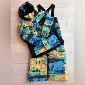 Obermeyer Ski Jacket and Snow Bib Set